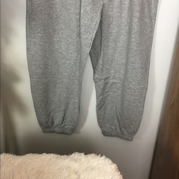 SO high rise lounge life oversized boyfriend jogger sweats gray fox heat… - Picture 14 of 16